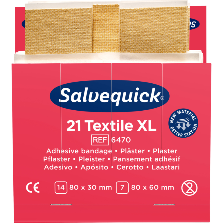 Salvequick Extra Grote Textielpleisters 2